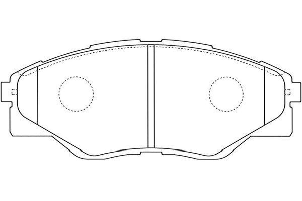 KAVO PARTS Jarrupala, levyjarru BP-9145